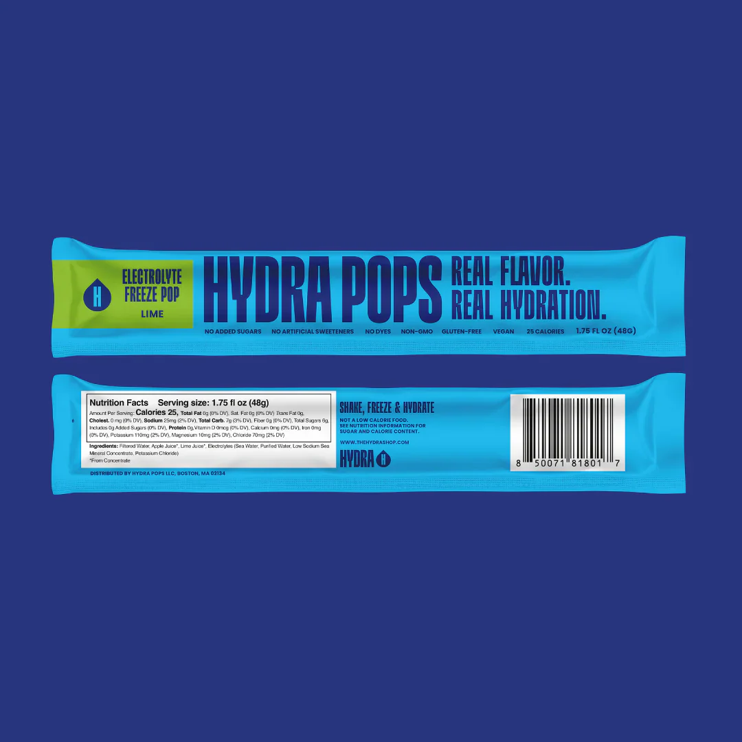 Electrolyte Freezer Pops - Lime (6 CT) - Image 3