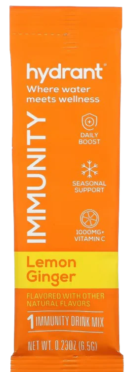 Lemon Ginger Immunity Drink Mix (12 Pack) - Image 2