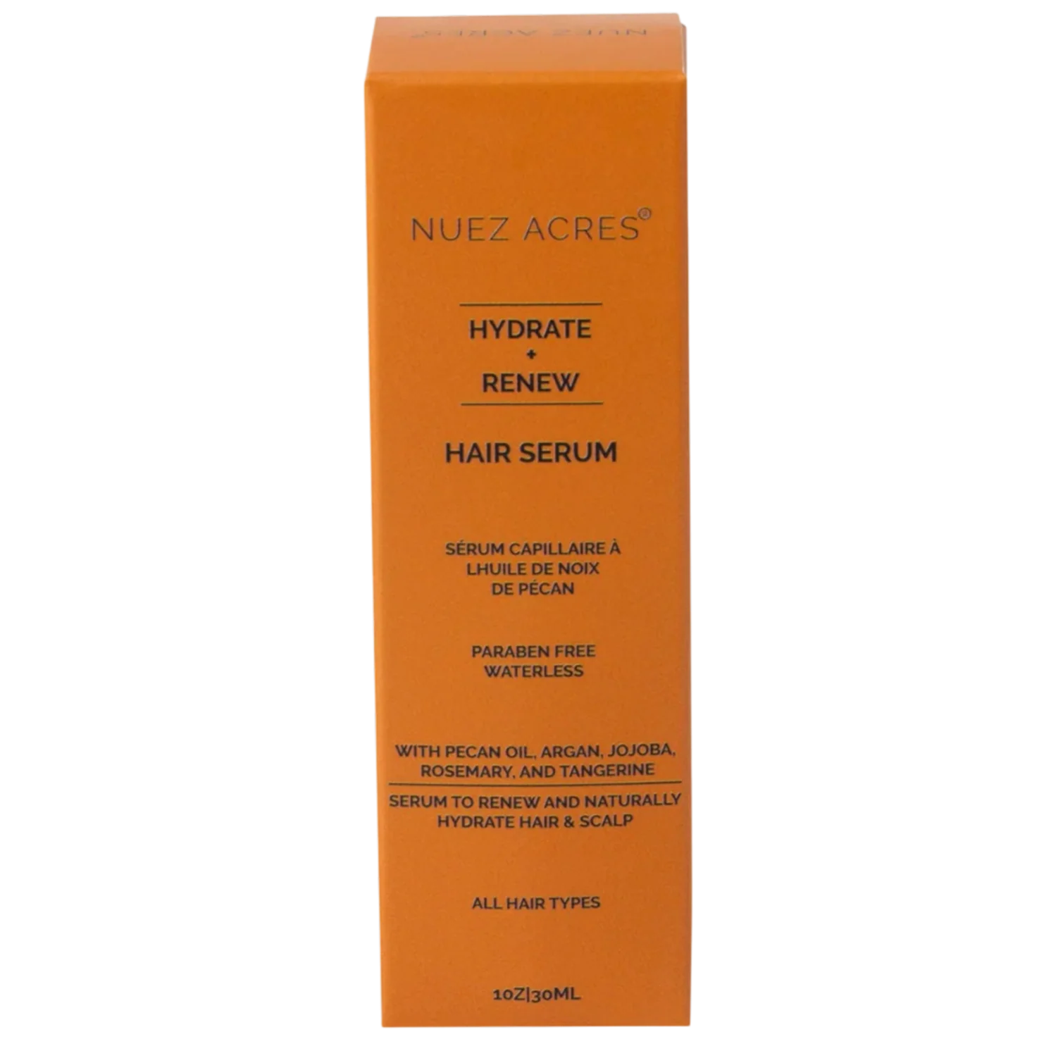 Hydrate + Renew Hair Serum With Rosemary & Tangerine