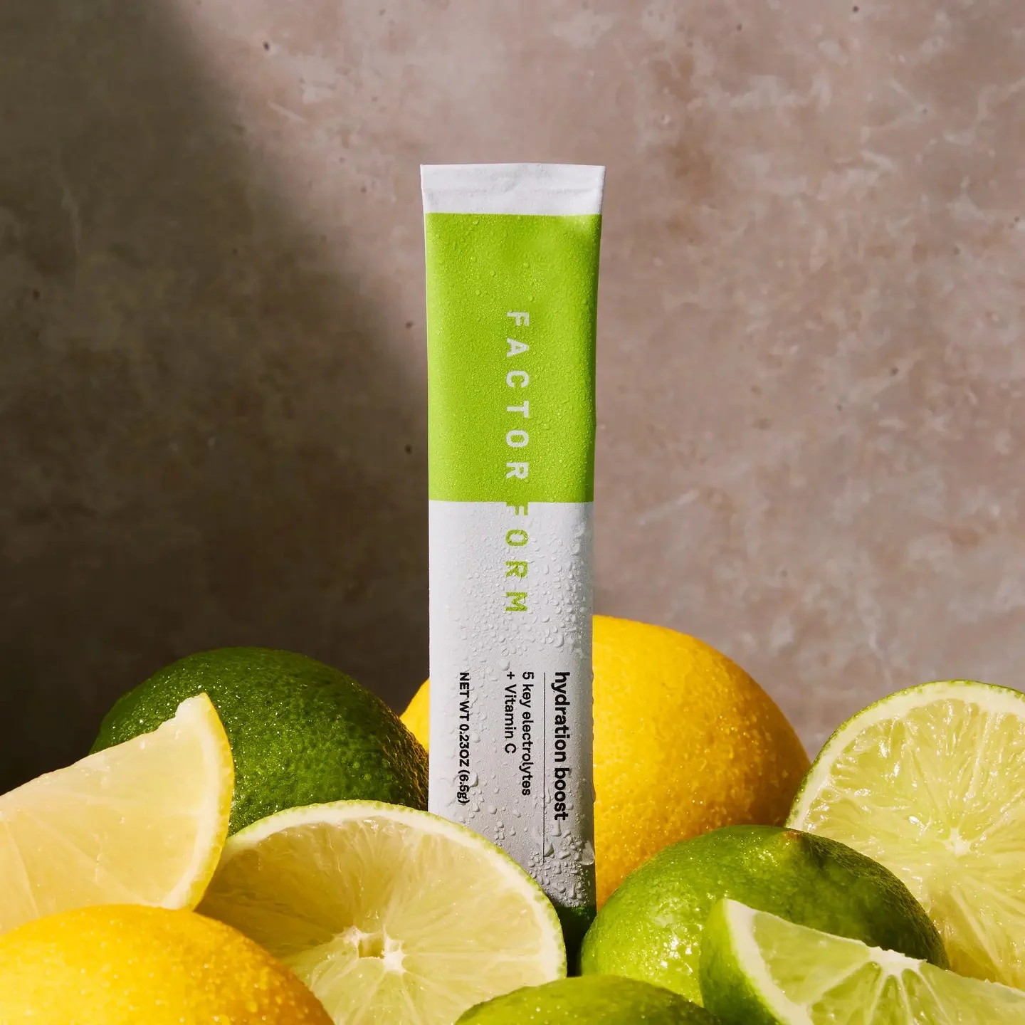 Hydration Boost Electrolyte Powder - Lemon Lime (15 Packets) - Image 2