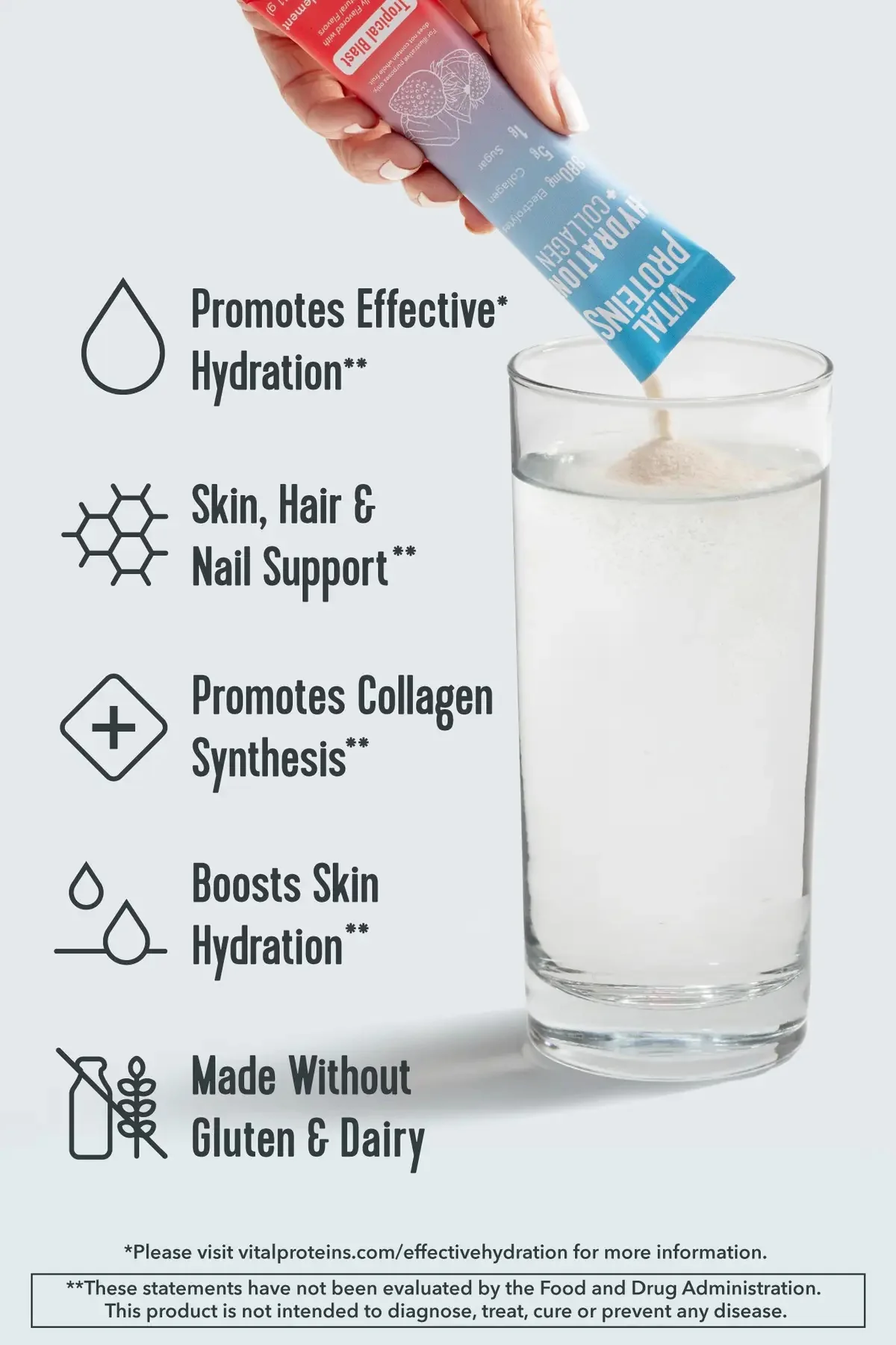 Hydration Collagen Tropical Blast Stick Pack (7CT) - Image 3