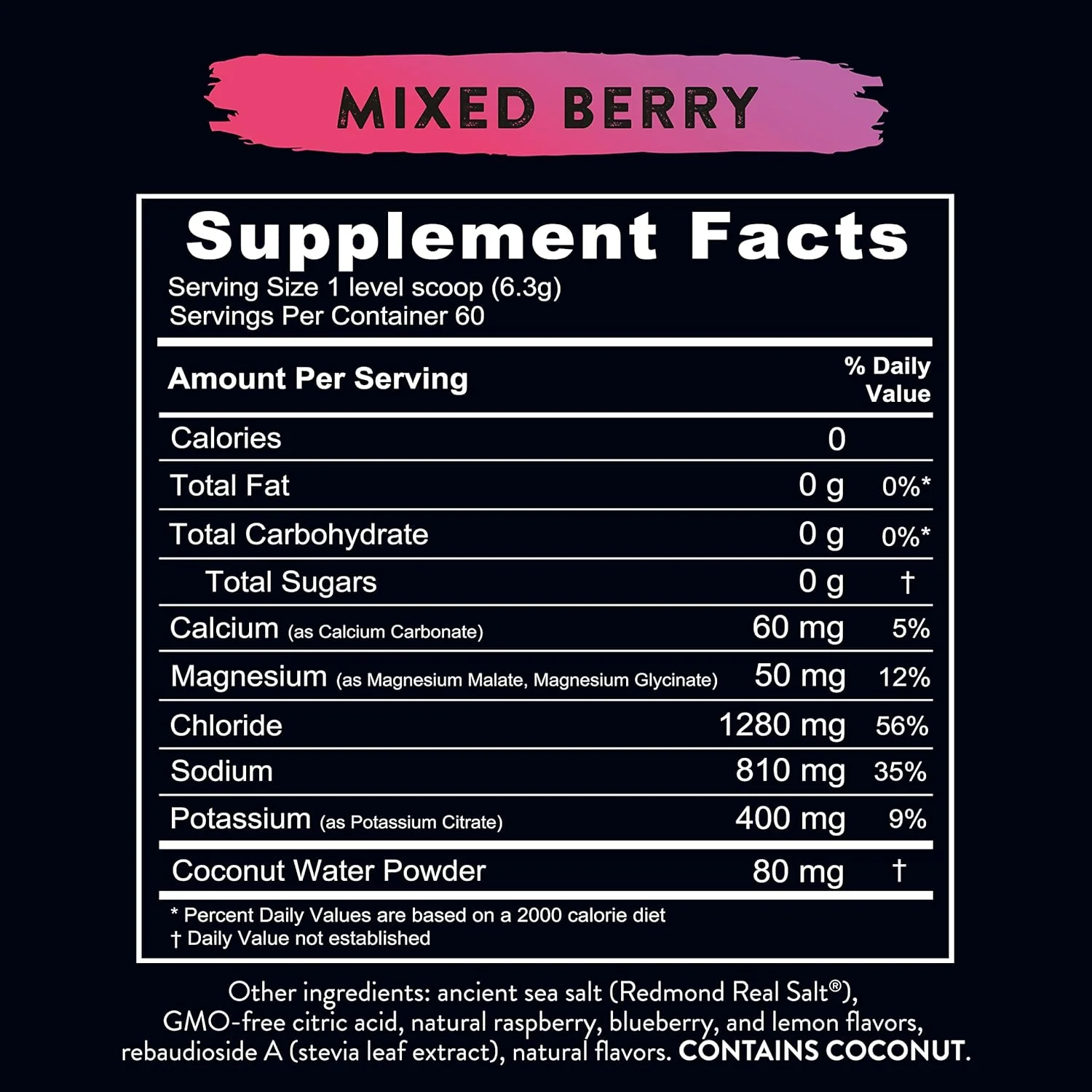 Hydration Drink Mix, Mixed Berry Flavor - Image 4