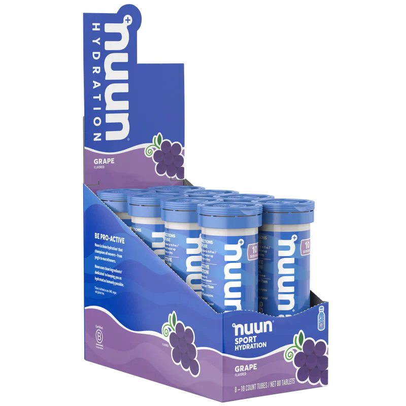 Hydration Sport Drink Vegan Tabs - Grape (8 Pack)