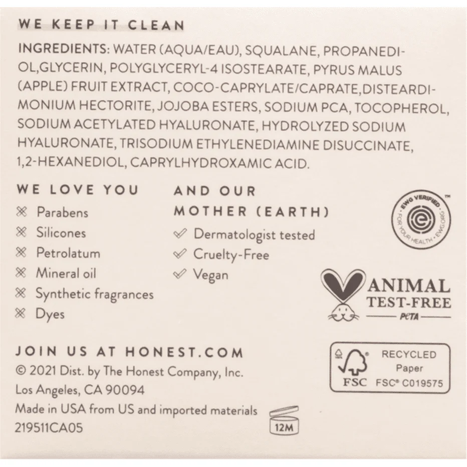 Hydrogel Cream - 2 Types of Hyaluronic Acid + Squalane - Image 5