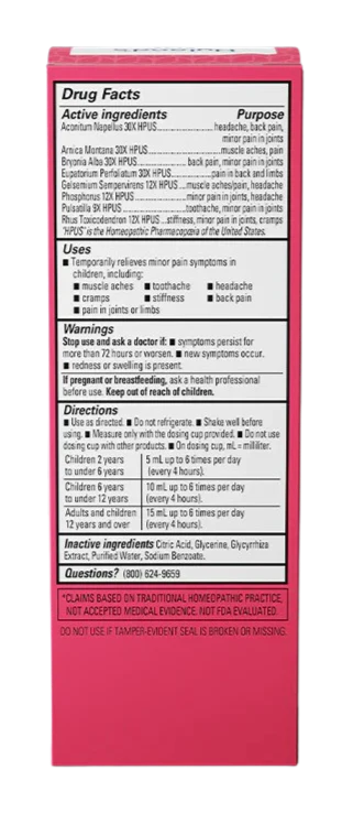 Kids Pain Relief Grape - Image 3
