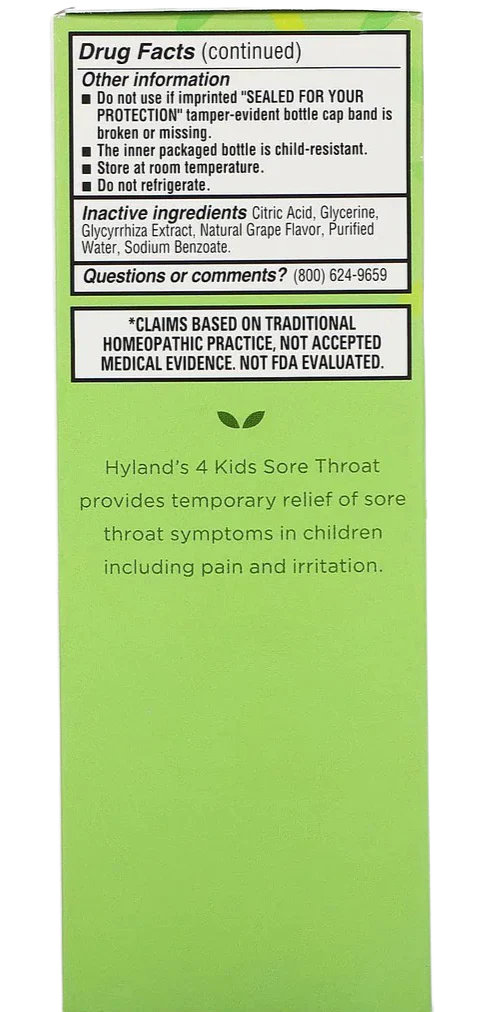 Kids Sore Throat Relief Medicine - Image 3