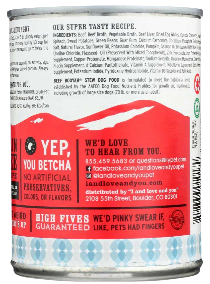 Beef Booyah Stew Dog Food - Image 2