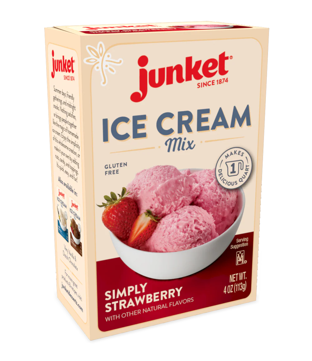 Ice Cream Mix Simply Strawberry