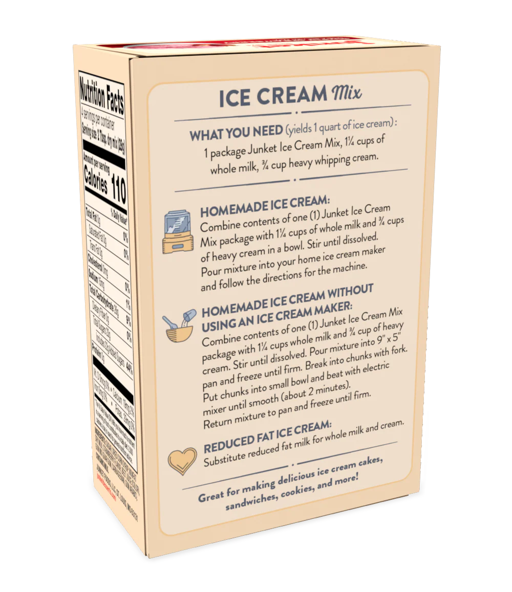 Ice Cream Mix Simply Strawberry - Image 2