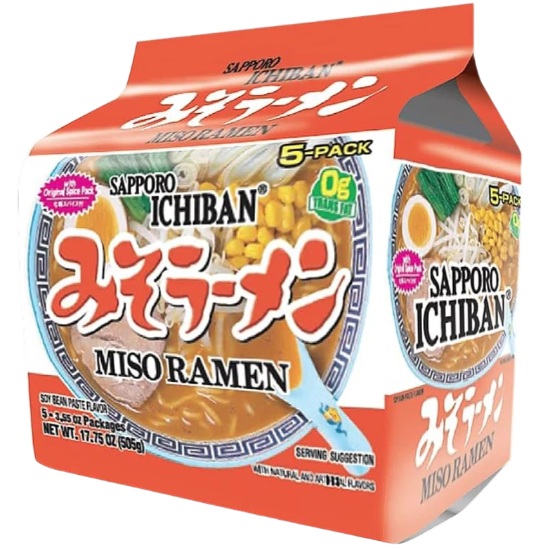 Ichiban Miso Ramen (5 Pack)