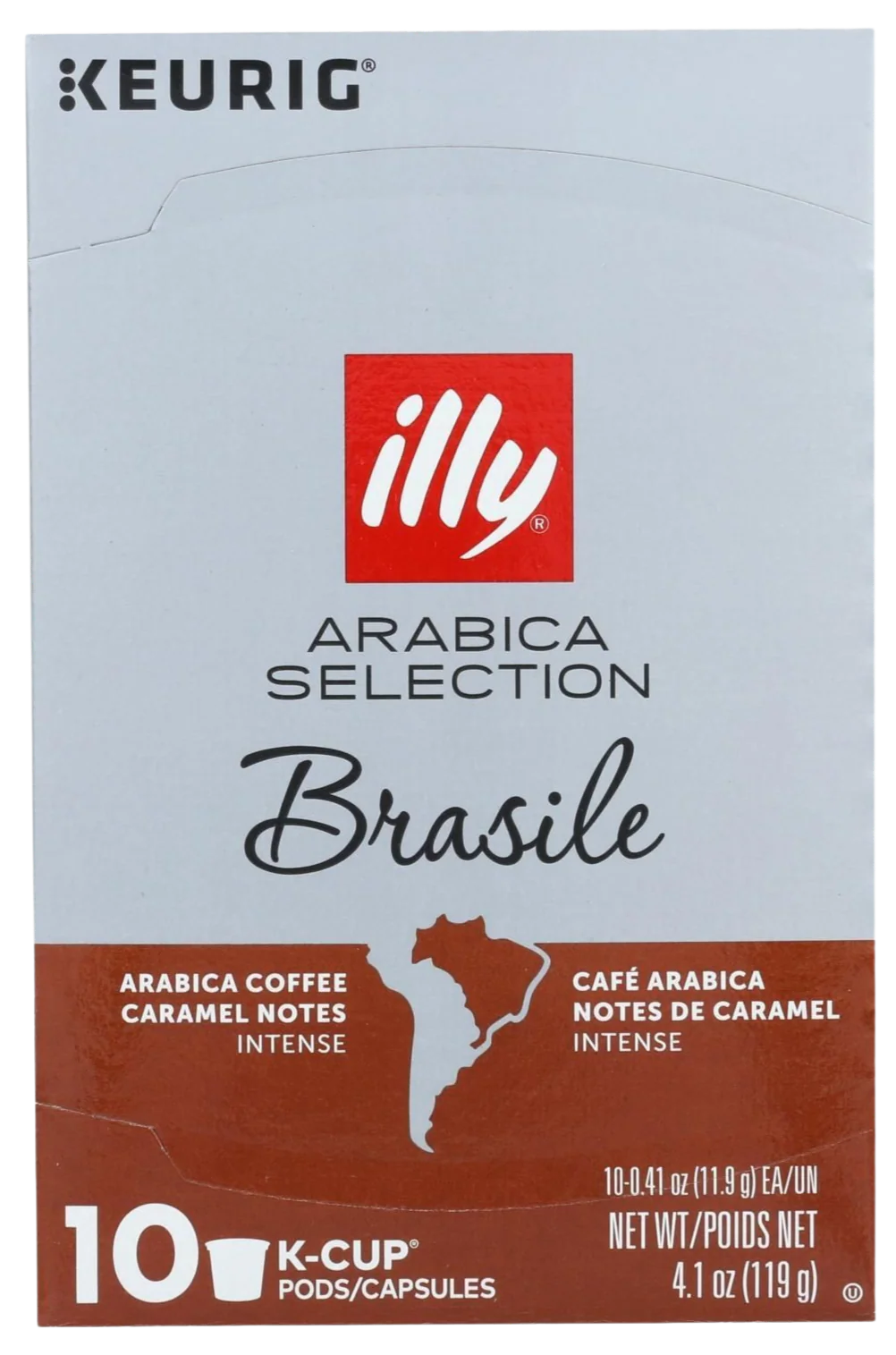 Brasile Single Serve For Keurig Brewers K-Cup Pods (10 CT)