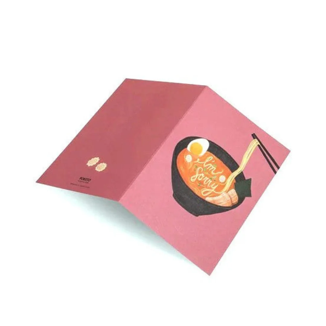 I'm Sorry Ramen Card - Image 2