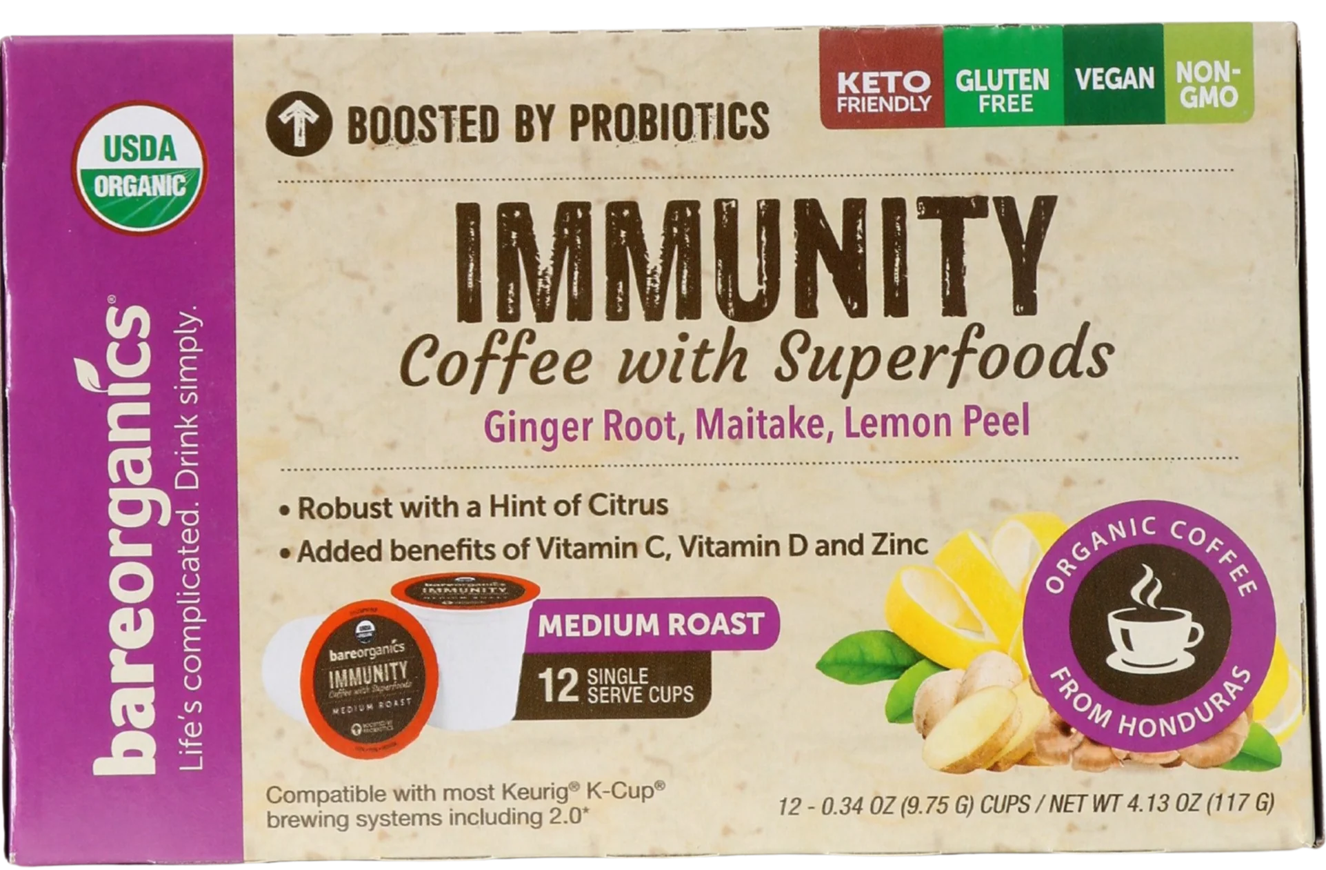 Immunity Coffee with Superfoods (10 CT)