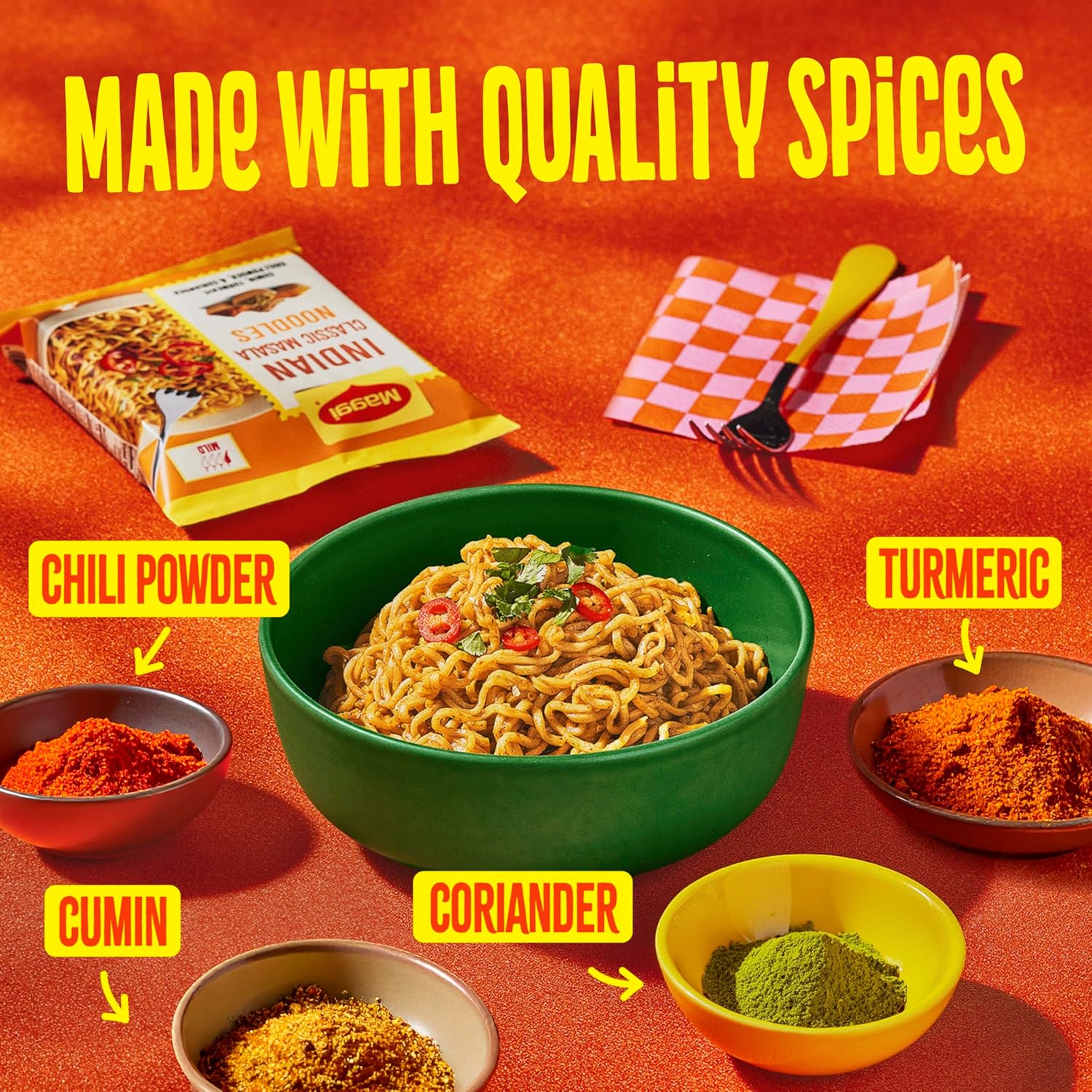 Indian Classic Masala Noodles (24 Pack) - Image 3