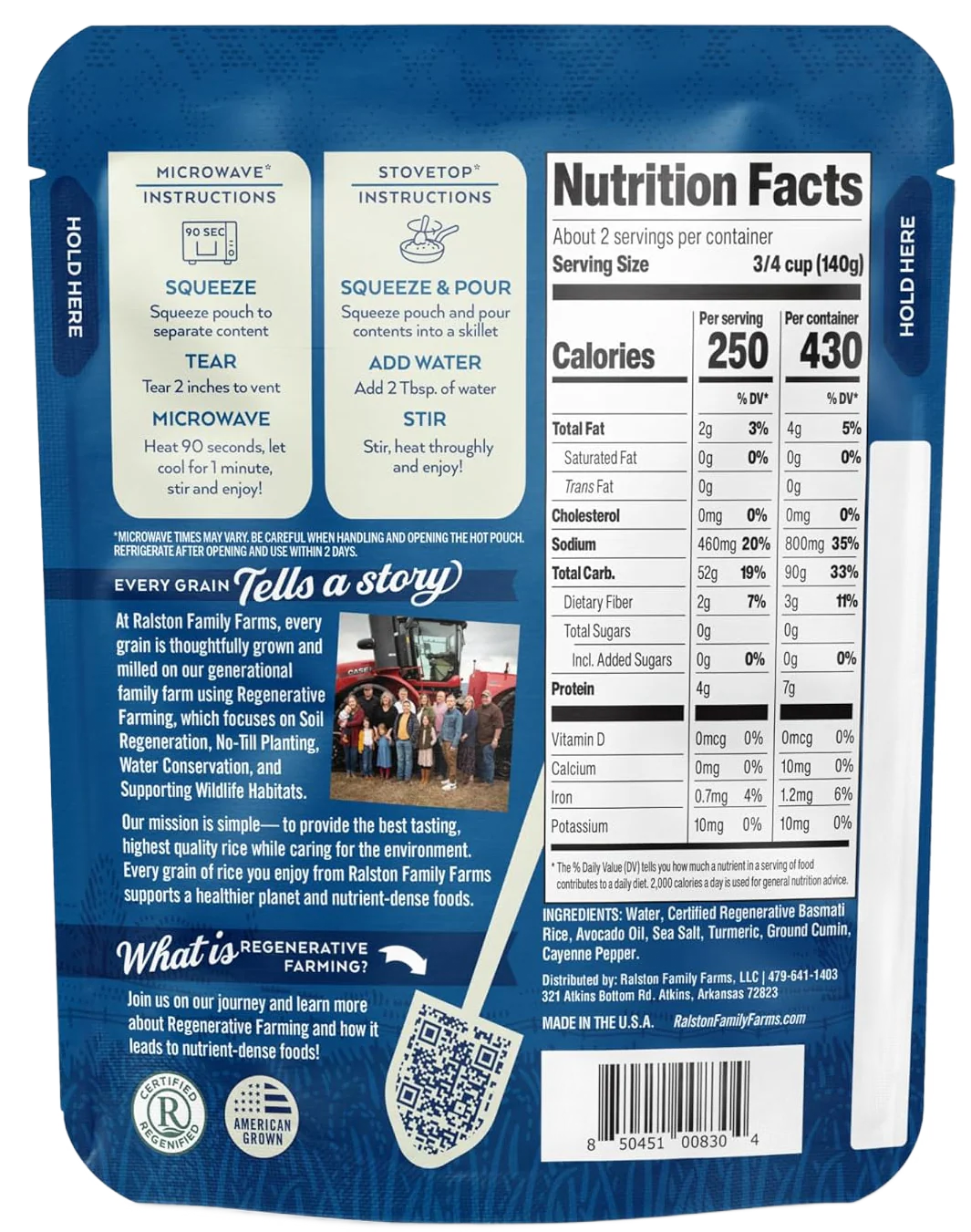 Indian Spice Cayenne Basmati Rice (6 CT) - Image 3
