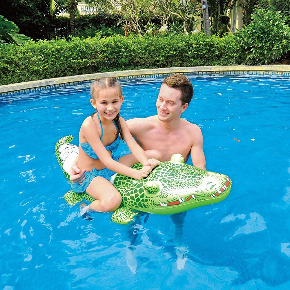 Inflatable Float Crocodile Rider - Image 2