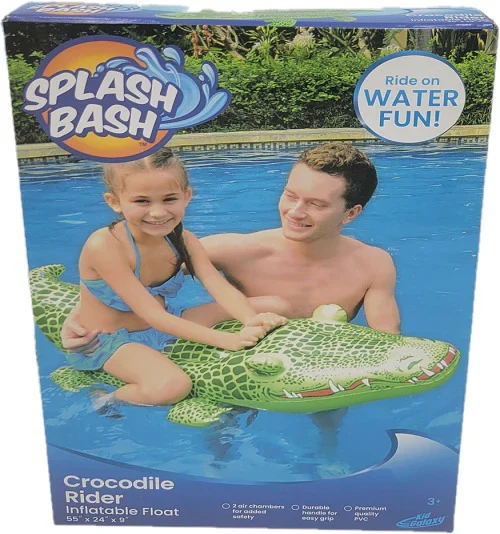 Inflatable Float Crocodile Rider - Image 4