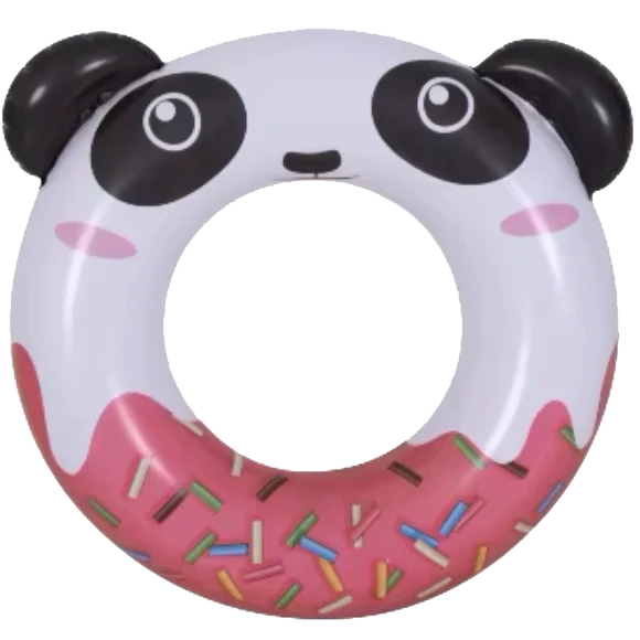 Inflatable Float Donut Ring - Panda
