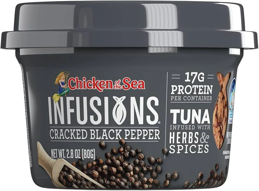 Infusions - Tuna Infused with Cracked Black Pepper (6 Pack) - Image 2