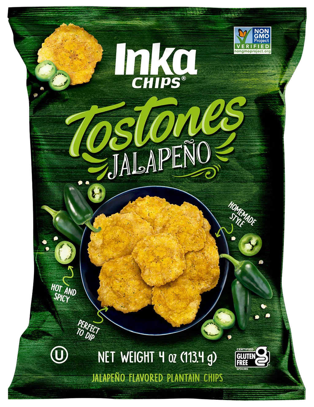 Jalapeno Tostones Chips