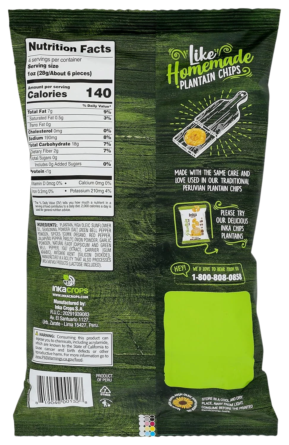Jalapeno Tostones Chips - Image 2
