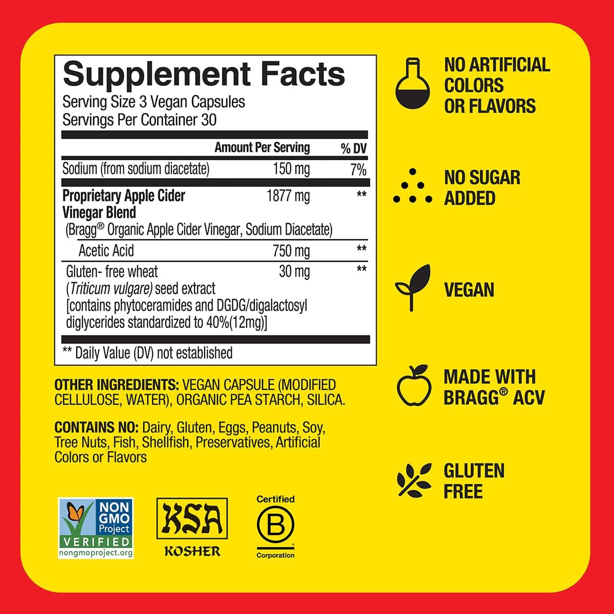 Inner Glow Apple Cider Vinegar Supplement (90 Capsules) - Image 5
