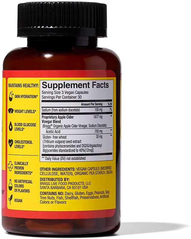 Inner Glow Apple Cider Vinegar Supplement (90 Capsules) - Image 6