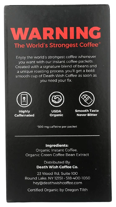 Instant Coffee, Single Serve Packets - Image 2