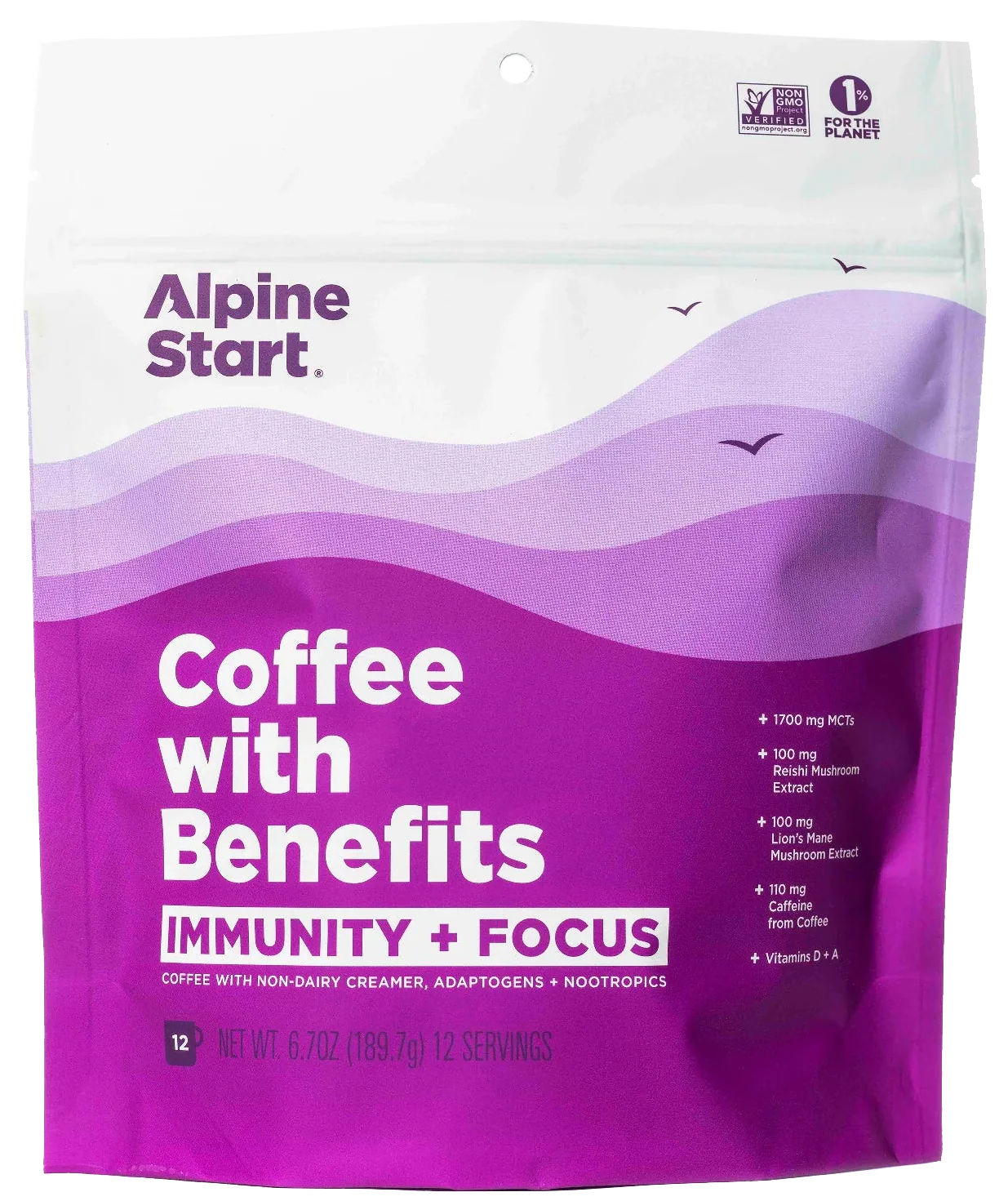 Instant Coffee With Immunity and Focus (12 CT)