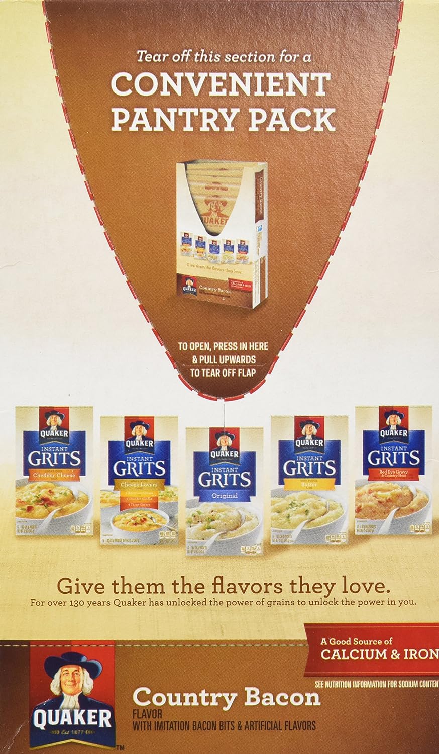 Instant Grits - Country Bacon - Image 2