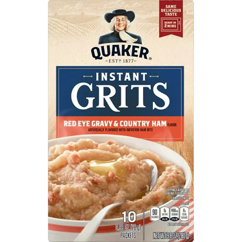 Instant Grits - Red Eye Gravy and Country Ham (10 CT)