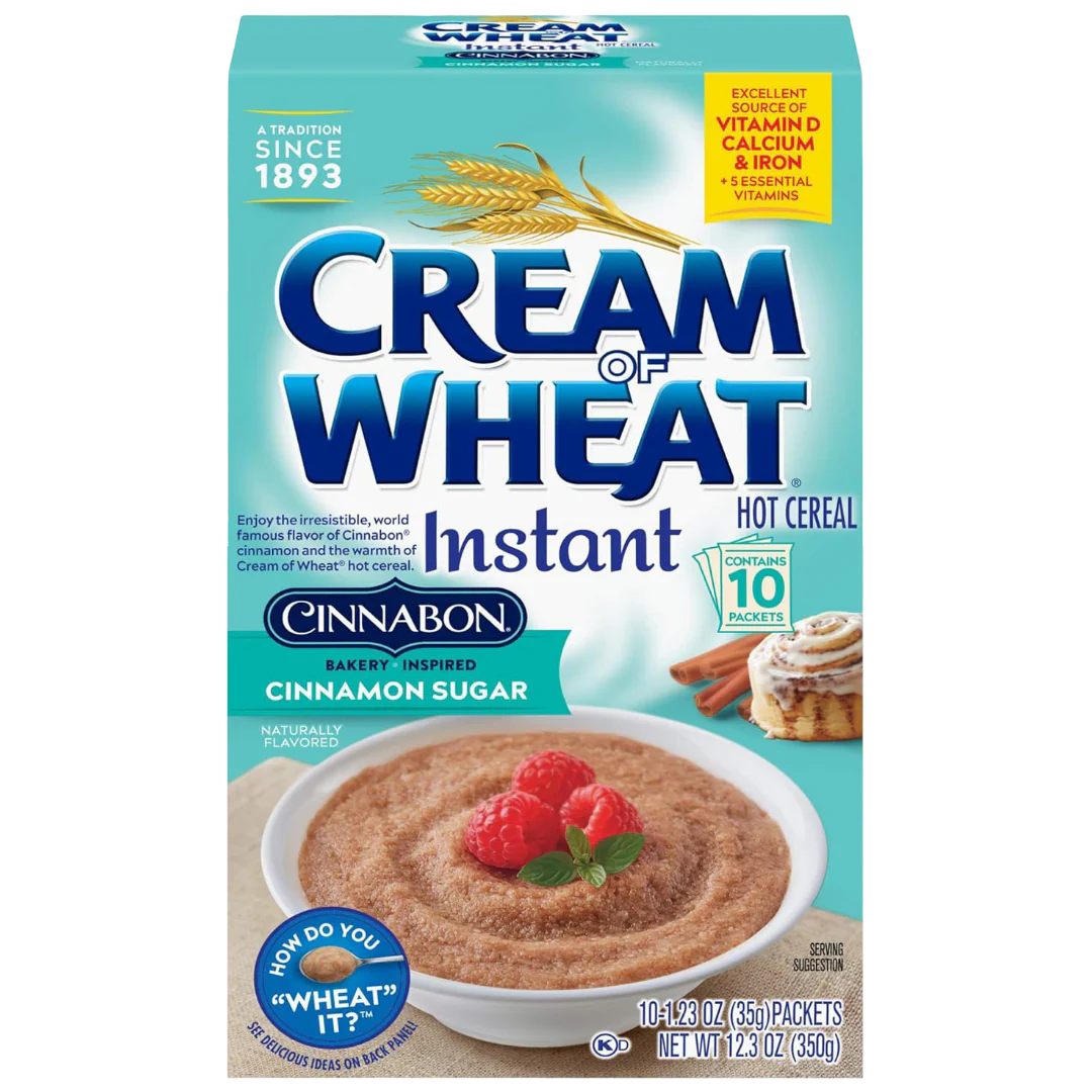 Instant Hot Cereal, Cinnabon Cinnamon Sugar (10 CT)