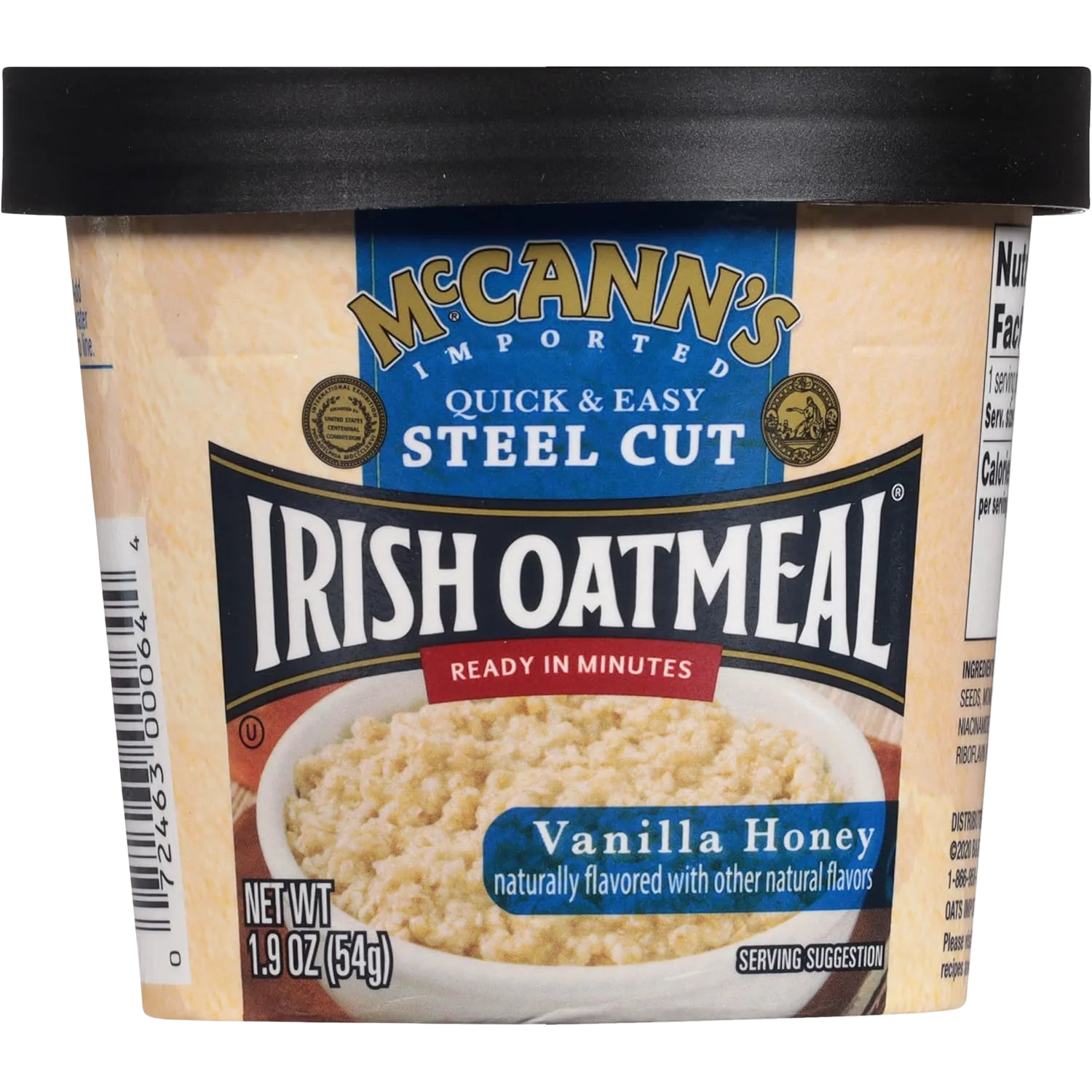 Instant Oatmeal Cup - Vanilla Honey (12 Pack) - Image 2