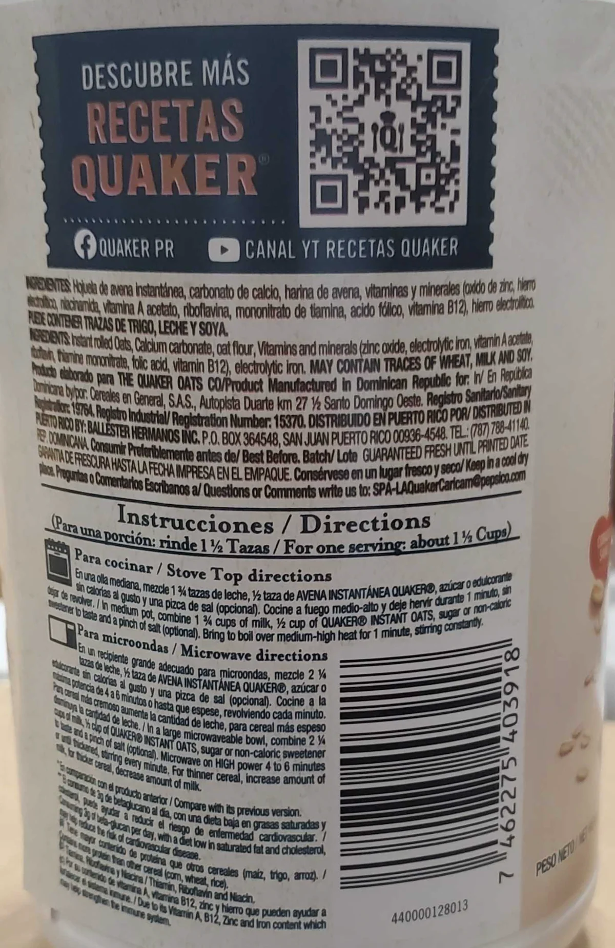 Instant Oats With Iron - Image 3