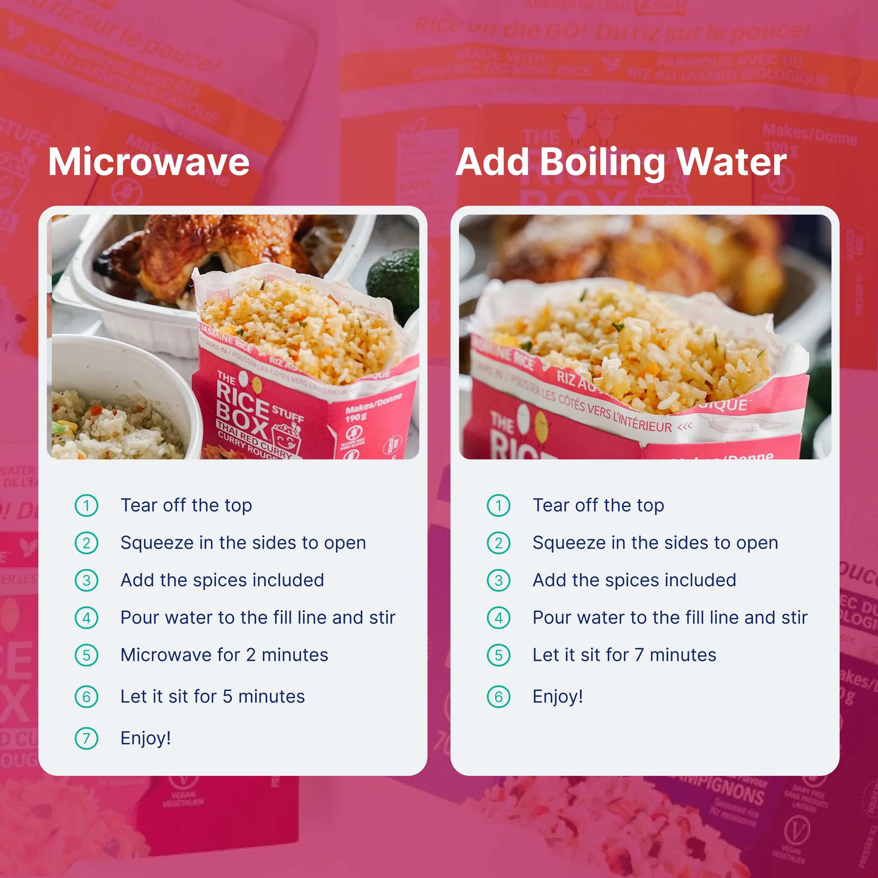 Instant Thai Red Curry Rice Box (6 Pack) - Image 4
