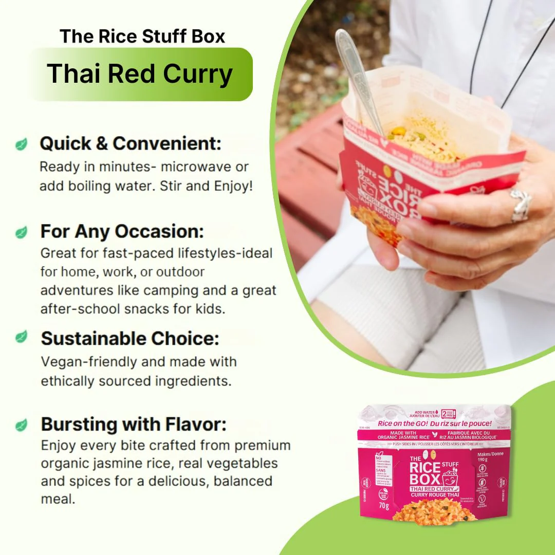 Instant Thai Red Curry Rice Box (6 Pack) - Image 6