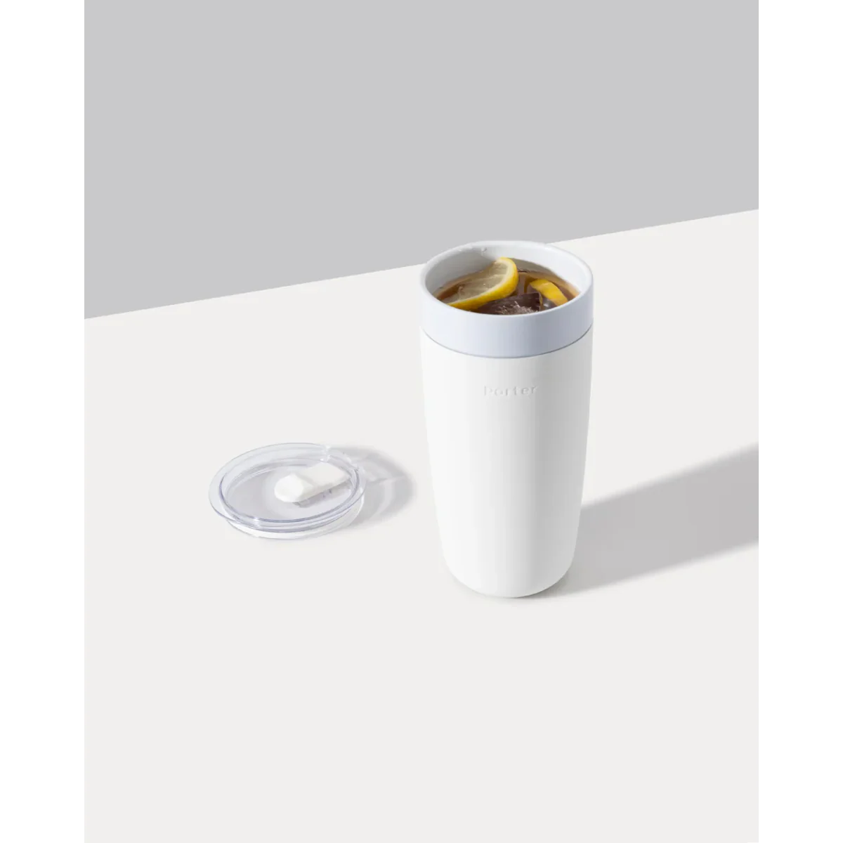 Porter Ceramic Insulated Tumbler - White - Image 3