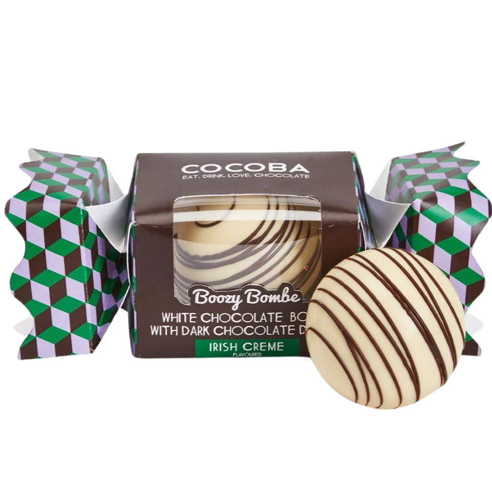 Irish Cream Cocoba Boozy Bombe in Gift Box
