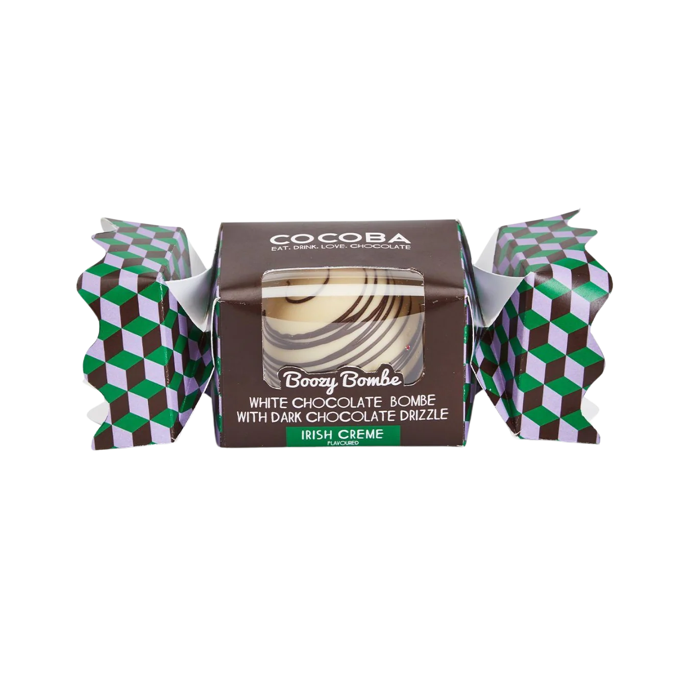 Irish Cream Cocoba Boozy Bombe in Gift Box - Image 3