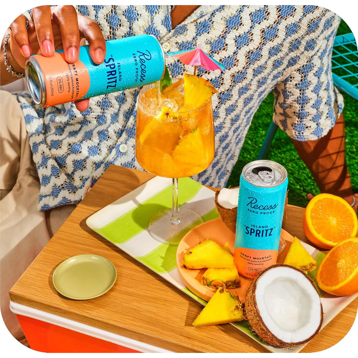 Island Spritz Non-Alcoholic Mocktail (4 Pack) - Image 3