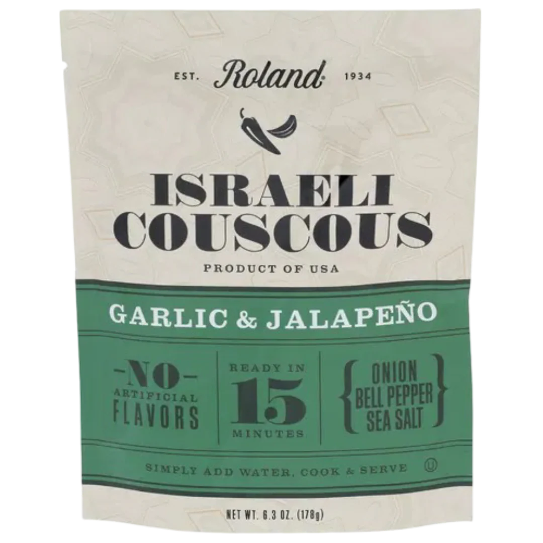 Israeli Couscous - Garlic and Jalapeno