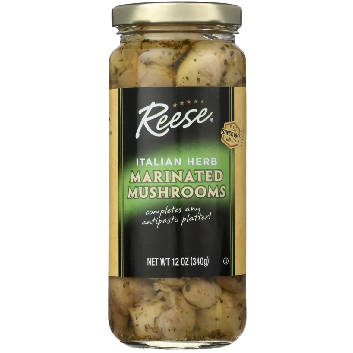 Italian Herb Marinated Mushrooms