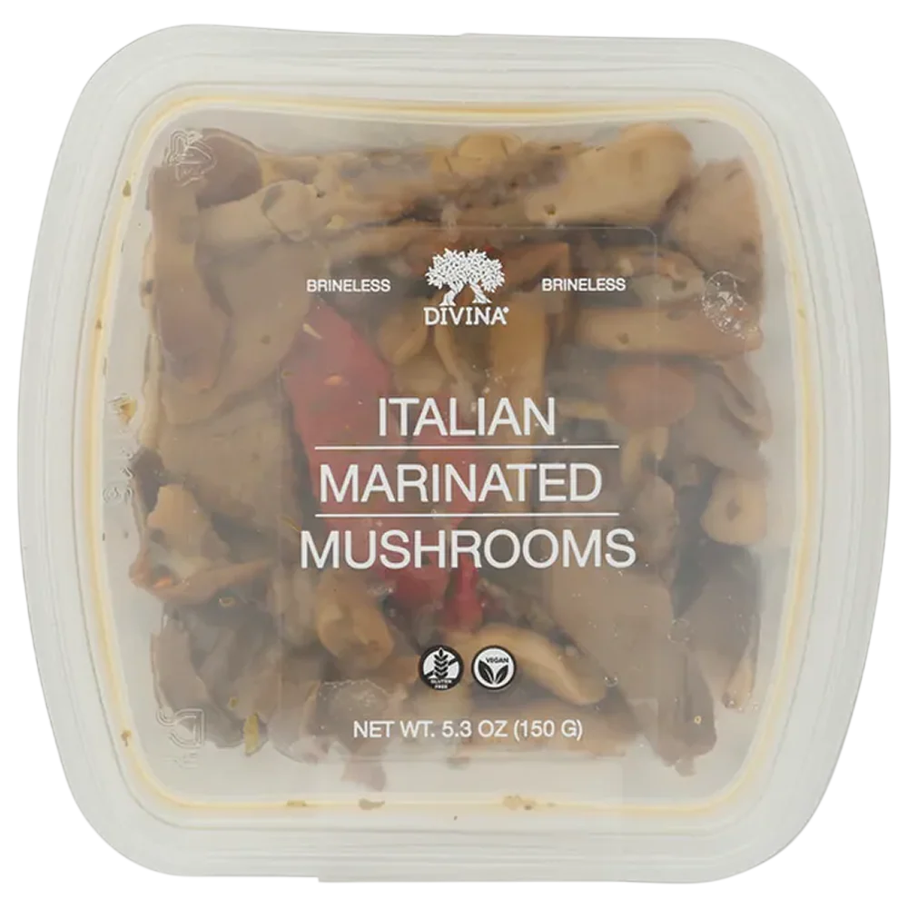 Italian Marinated Mushrooms Cup