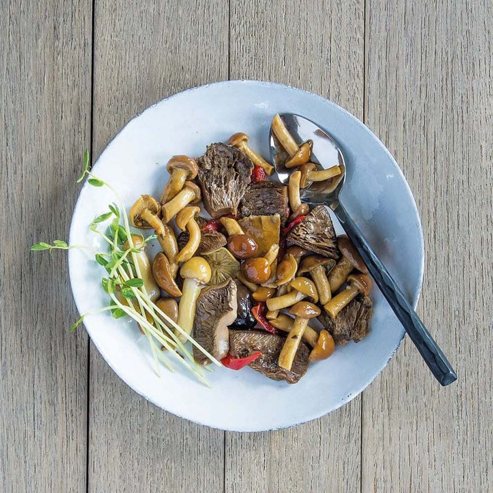 Italian Marinated Mushrooms Cup - Image 3