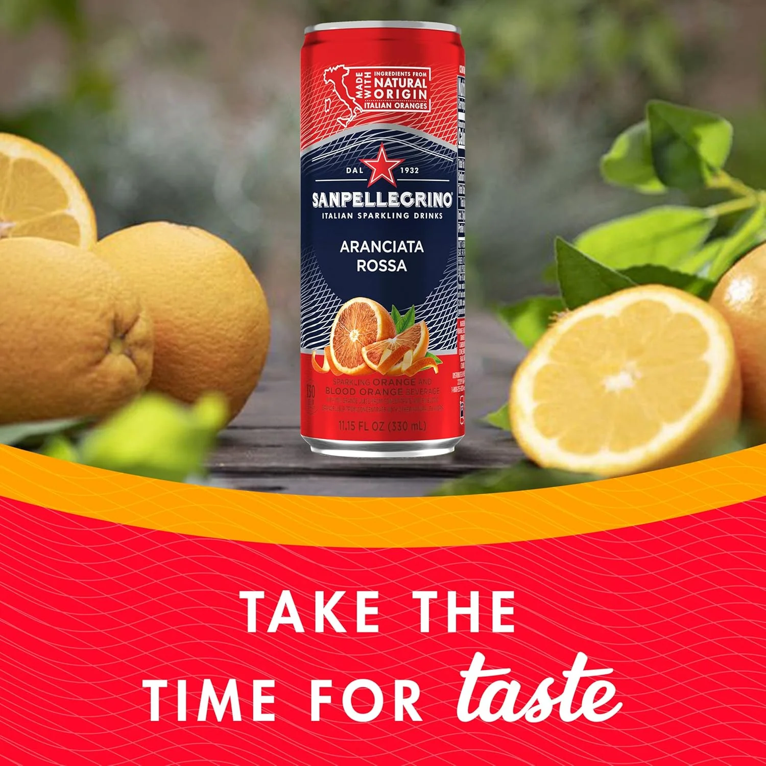 Italian Sparkling Drinks - Aranciata Rossa (6 Pack) - Image 3