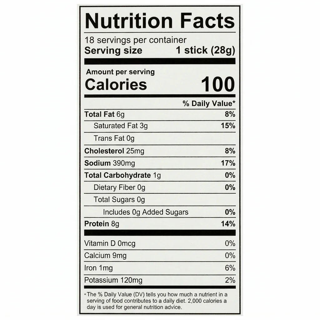 Jalapeno Beef Sticks (18 CT) - Image 3