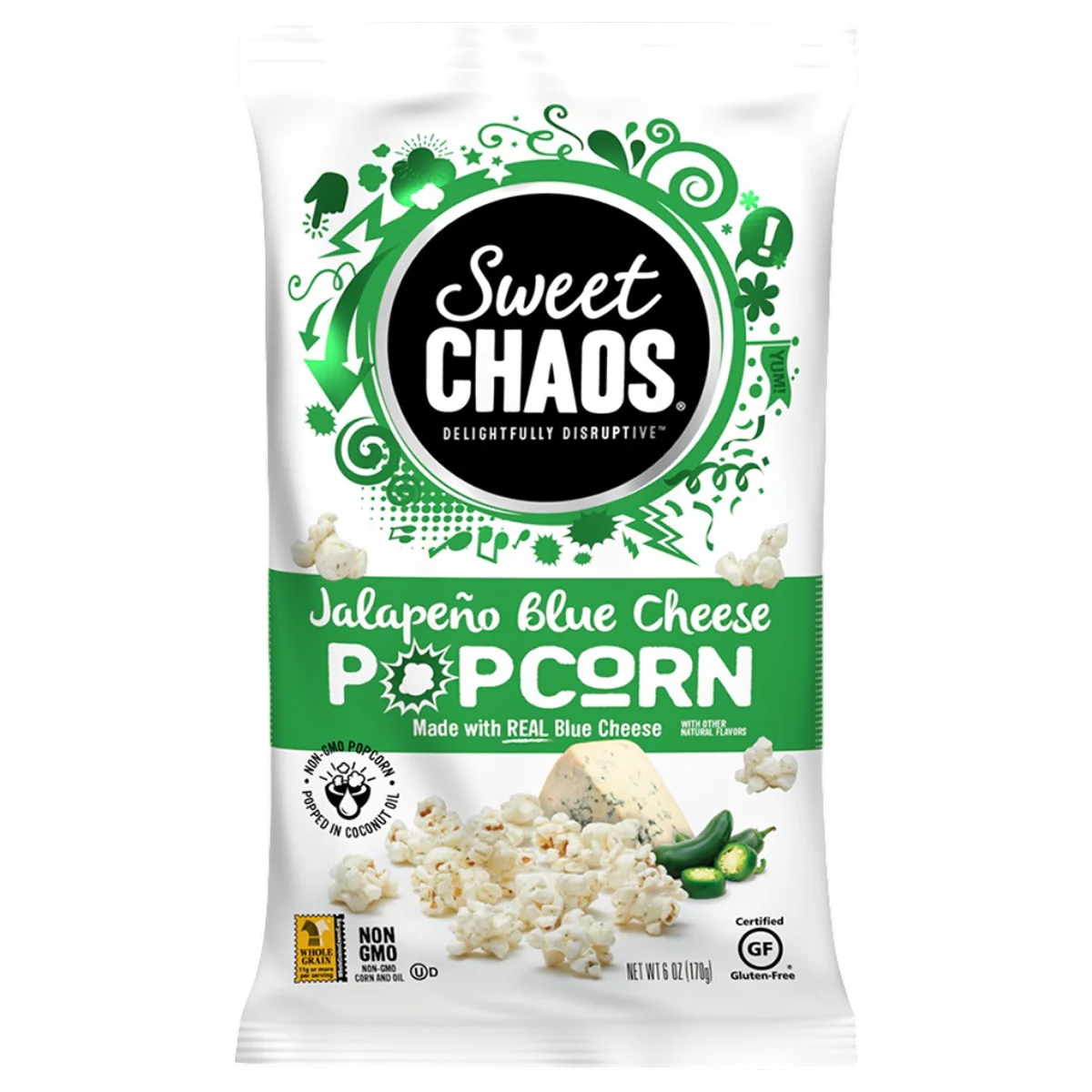 Jalapeno Blue Cheese Popcorn
