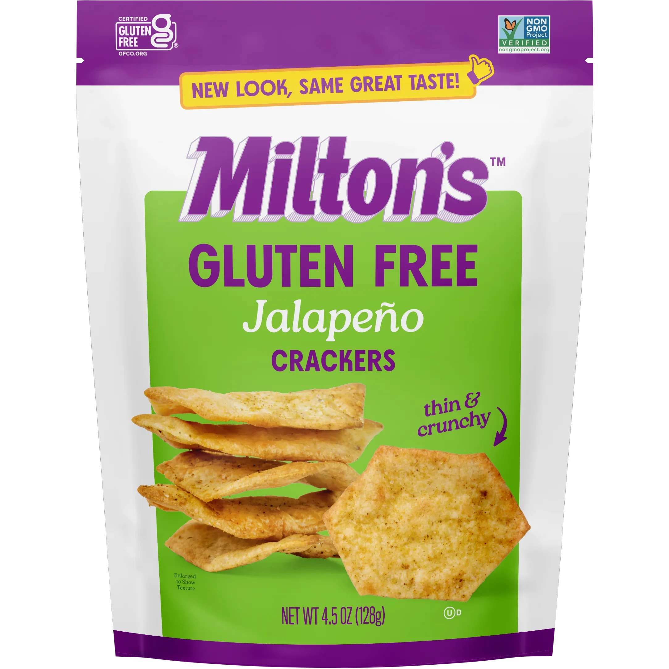 Jalapeño Gluten-Free Crackers