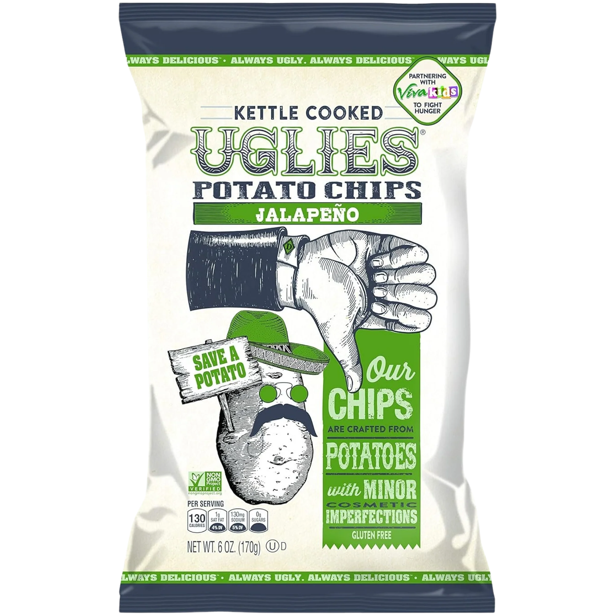 Jalapeno Kettle Cooked Potato Chips