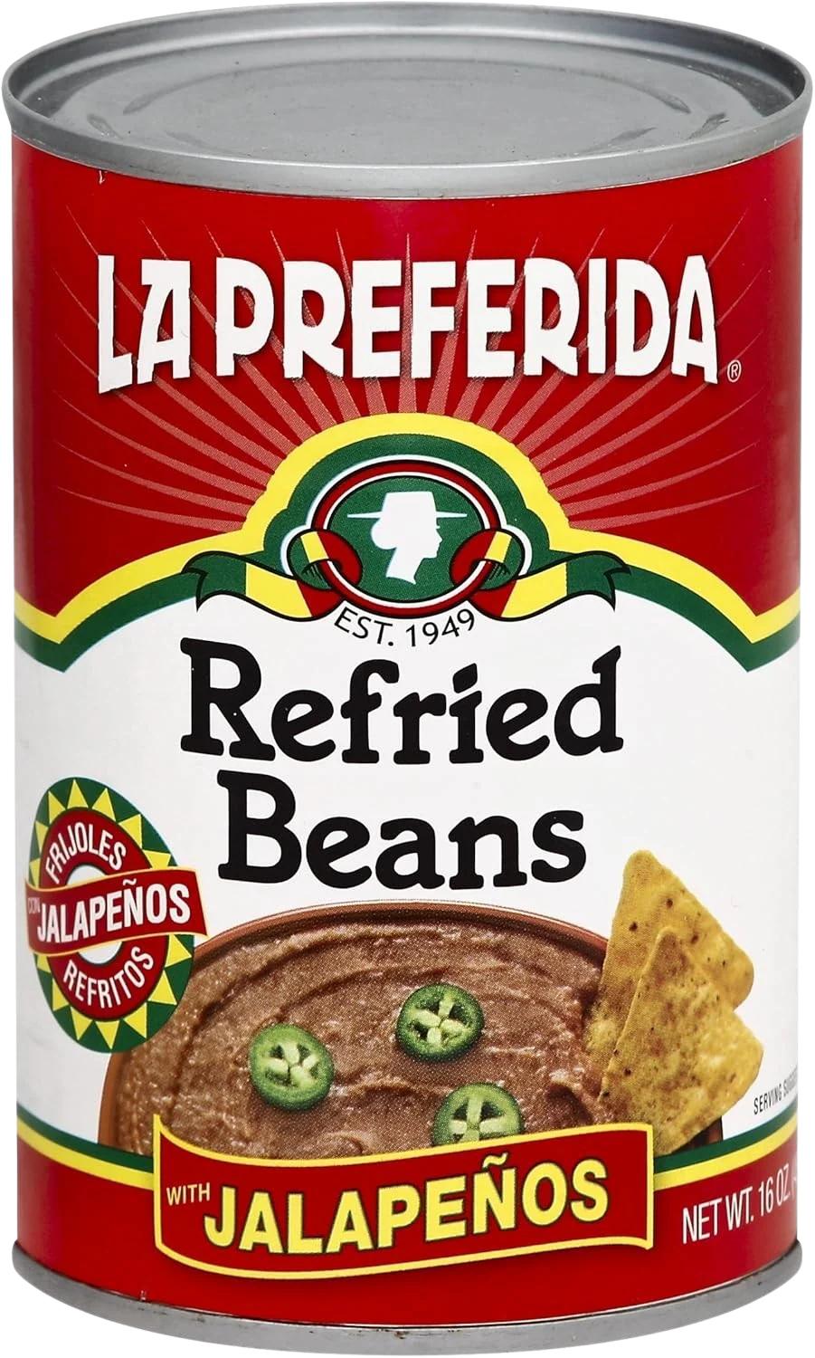 Jalapenos Refried Beans